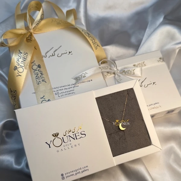 گردنبند ماه طلا